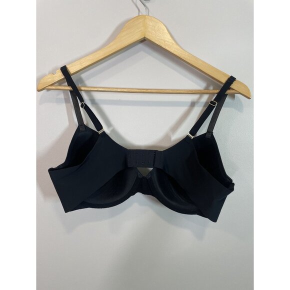 Soma Perfect Coverage 36D Black Underwire Bra Adjustable Straps Comfort - Picture 3 of 5